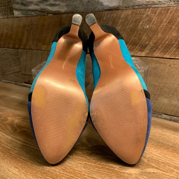 BCBG Suede Heels- Multi Color - Picture 8 of 8